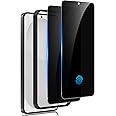 WYQLTD 2 Pack for Samsung Galaxy S25 Privacy Screen Protector Tempered Glass, Fingerprint Unlocking, 25° Anti Spy, Full coverage, Case Friendly, Easy Installation,Compatible with Galaxy S25/ S24