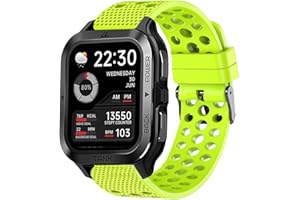 Blueshaweu Armband Kompatibel Für KOSPET M2 Smartwatch, Sport Silikon Classic Uhrenarmband Für KOSPET TANK M2 Smartwatch