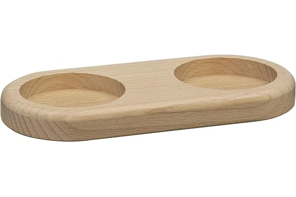 Zassenhaus 000036015 kvarnunderlägg, trä, natur, 1,4 x 7,6 x 16 cm