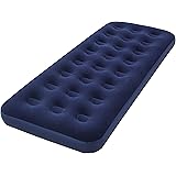 Bestway 67000 Materasso gonfiabile, Singolo, Carico massimo 150 kg, Blu, 1.85 m x 76 cm x 22 cm