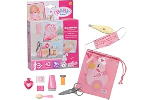 BABY born Erste-Hilfe-Set für 36 und 43 cm Puppen, 834091 Zapf Creation, Rosa