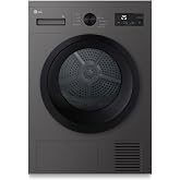 LG RHA1008NDK &ndash; Dryer, Heat Pump, Class D, Series 100, 8 kg | Front Load, LED Display, Refrigerant R290, Cold Air Program, De
