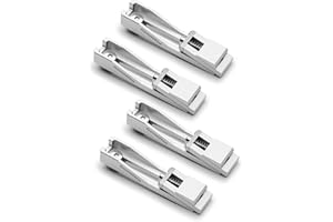 GENMITSU Genmistu - Set di 4 morsetti per morsa a T per grandi progetti di lavorazione del legno e del metallo, punta piatta in alluminio, dimensioni 106 x 22 x 15 mm