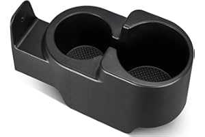 ‎ISSYZONE Auto Getränkehalter Fortwo 450/451 1998-2015 Vordere Becherhalter Cup Holder mit 2 Getränkeschalen, Schwarz