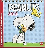 Peanuts Aufstell-Postkartenkalender - Kalender 2019 by 