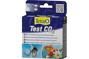 Tetra Test CO2 (dióxido de carbono) - Prueba de agua para acuarios de agua dulce y estanques de jardín