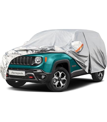 Copriauto Esterno Holthly 10 Strati Per SUV | Impermeabile E Antipolvere | Per Jeep Renegade, Nissan Qashqai, BMW X1 - Foto 2