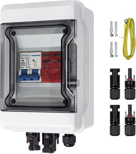 Connecteur De Diode Solaire PV 30A 1000V - Porte-fusible étanche IP68 Pour Système Photovoltaïque