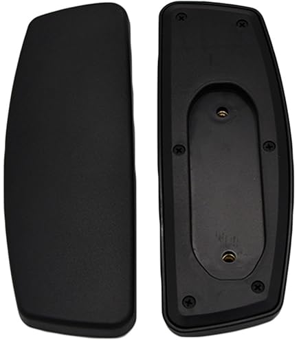 Lot De 2 Accoudoirs De Remplacement Pour Chaise De Bureau - Anneaux Confortables Et Robuste