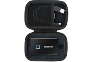 co2CREA Hart Tasche für Samsung T7 Touch / T7 Portable SSD 500GB 1TB 2TB case Etui Schutzhülle