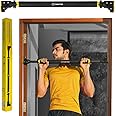 The Cube Club Pull Up Bar Adjustable Length (94Cm-115 Cm) Hanging Rod For Height Increase Without Screws Home Workout Chin Up Bar With Locking Mechanism (Max Load 200Kg,1 Year Warranrty),Black
