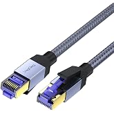 VegGieg CAT8 40Gbps Gigabit FTP 2000Mhz RJ45 Ethernet Ağ Kablosu 1.5 Metre