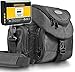 Produktbild Kit Mantona Premium System Tasche schwarz mit  PATONA Akku für Canon LP-E10 - zu Canon EOS 4000D 2000D 1300D 1200D 1100D