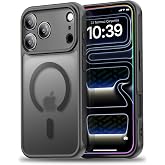 Minesk iPhone 17 Pro Max i&ccedil;in MagSafe ile Uyumlu MattCover Serisi Arkası Mat Polikarbonat Kenarları Silikon ve K&ouml;şeleri G&uuml;&ccedil;le