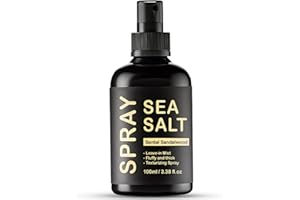 SHEFAVE Sea Salt Spray For Hair Women & Men, Hair Texture Spray, Hair Volumizer - Dry Residue-Free Styling With Keratin & Sandalwood, Adds Shine, Controls Frizz, Beach Waves