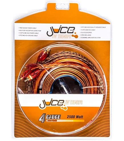Vibe Critical Link 10AWG Kit De Câblage Amplificateur Basic Series Noir - 500W