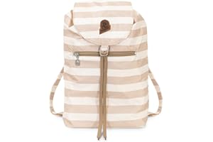 INVICTA Zaino - MINISAC - Richiudibile e Tascabile - Viaggio & Tempo Libero - Zainetto Uomo Donna a Righe - ICONA - PACKABLE