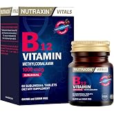 Nutraxin B12 Vitamin 1000 mcg 60 Tablet Food Supplement