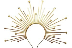 GRACEART Fascia per la corona di Sunburst Halo Accessori per Capelli Costume da festa