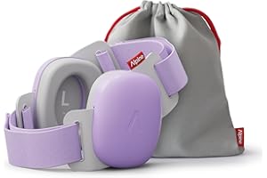 Alpine New Muffy Baby - 24 dB, Certifiée CE Protection Auditive Innovante pour Bébés et Enfants Jusqu’à 4 Ans, Confort Ultime, Voyages, Feux d'artifice, Spectacles - Violet