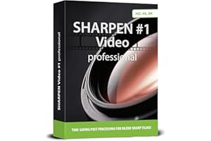 MARKT + TECHNIK SHARPEN #1 VIDEO Professional – Increase the sharpness of your videos easily - video editing software for Windows 11, 10, 8 and 7