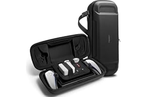 Spigen Funda Rugged Armor Pro Compatible con PlayStation Portal Remote Player Estuche rígido de Viaje - Negro