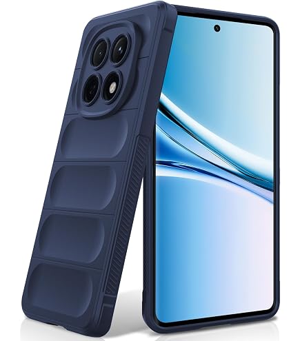 Dedux Custodia per Honor 90 Lite, Cover Protettiva Armatura Militare Hard PC Silicone TPU con Supporto Pieghevole. Nero