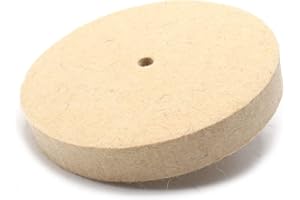 NEFLUM 75mm-250mm Laine Feutre Polissage Polissage Roue Ronde Polisseuse Disque Abrasif Pour Bois Métal Polissage Durable Perceuse Meules,200x25x10mm