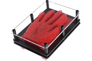 Happyyami 3D Pin Art Sculpture Hand Impression Pin Art Handprint Sculpture for Children Adults