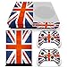 Produktbild Morbuy Xbox ONE S Design Folie Skin Vinyl Aufkleber Sticker für Microsoft Xbox ONE S Konsole + 2 Controller Skins Set (Flagge UK)