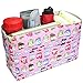 KF Baby Diaper Bag Insert Organizer (12 x 4.8 x 8 inch, Pink) + Diaper Changing Pad Value Combo