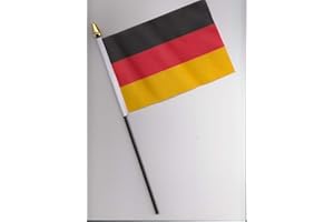 1000 FLAGS Germany Federal Hand Flag 25cm