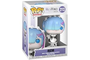 Funko Pop! Animation: Re: NOLL - Rem - 1/6 sannolikhet för Chase-varianten - kung: noll - vinyl samlarfigur - presentidé - of