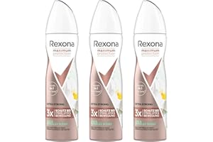 ‎REXONA 3 x Rexona Maximum Protection Extra Strong Lime & Waterlily Scent Deo je 150ml