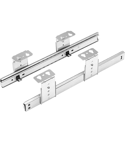 Guide Estensibile Tastiera Sottopiano JUNKER - Regolabile, Portata 30kg, Nero - Foto 2