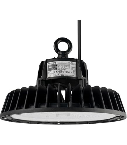 Anten LED Hallenstrahler 150W – 25500 Lumen UFO-Highbay Für Werkstatt & Lager (IP65, 6000K, 4 Stück)