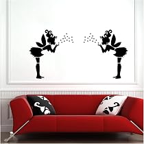 Kayra Decor Stencils for Wall Painting Fairy Girl Design - Pack of ...