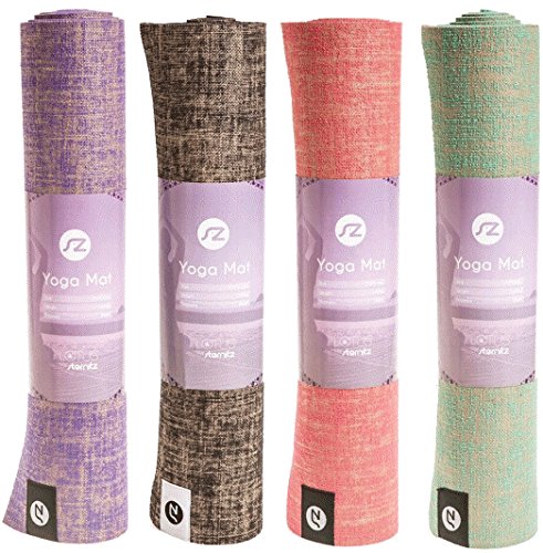 Esterilla de Yoga ó Pilates Sternitz - Antiresbalante - Acolchada - Ecológica - Transportable. (Rosa)