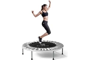 CLORIS 36'' Foldable Fitness Trampoline - Max Load 170lbs, Rebounder Indoor/Outdoor Fitness Body Exercise