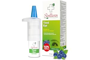 Similasan Eye Drops for Tired Eyes 10ml - Protects Eyes in Case of Stress Due to Intensive Screen Use