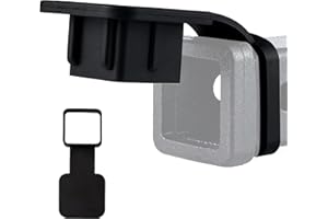 Greluma 2 pollici(5 cm) copertura del gancio di traino copertura del tubo tappo in gomma per ricevitori da 2 pollici classe 3 4 5 per Toyota Ford Jeep Chevrolet Nissan Dodge Ram Porsche Mercedes Benz