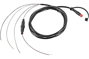 Sunluway 010-12199-04 Power/Data Cable Compatible with Garmin Striker Echo, Striker Plus, Striker Vivid, Striker 4 Series Fishfinder, 6ft Power Cable with NMEA 0183 Inputs/Outputs, 4-Pin 4Xdv