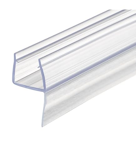 Gebogen Douche Afdichting STEIGNER Duschdichtung, 70cm, Glasstärke 7/ 8 Mm, Gerade PVC Ersatzdichtung Für Dusche, UK22-08 Waterdichte Douche Afdichting