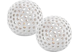 ‎LUNARTEC Lunartec Deko Leuchten: Kabellose LED-Dekoleuchten aus Keramik im 2er-Set (Kabellose LED Kugellampe, Leuchtkugel Keramik, Tischleuchte Batterie)
