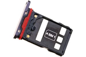 MAINHATTAN MOBILE Huawei P30 Pro (VOG-L09, VOG-L29) Simkartenhalter und Nano-SD Card Fach, Original Ersatzteil, Schwarz