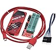 PICKIT3 PIC KIT3 PICKIT 3 Programmer Offline Programming PIC Microcontroller Chip Monopoly+PIC Programmer Adapter Seat (PICKIT3+Burner)