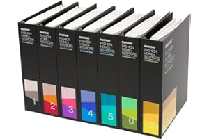 Pantone Library FHIC100A Biblioteka Próbek Bawełny, Wielokolorowy, 625 kolorów