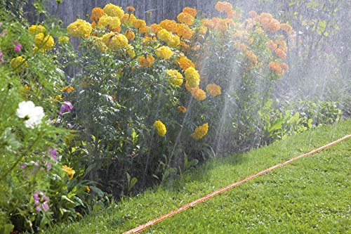 Gardena 996-20 Schlauch-Regner, orange, komplett mit Armaturen, - 4