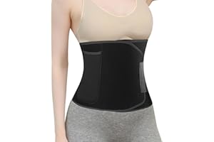 GUUFOO Bauchgürtel für Damen und Herren,Schwitzgürtel mit Handytasche, Fitness Gürtel Verstellbarer,Abnehmen Waisttrainer Taillenformer Korsett,Taille Waist Trainer Body Shaper (L)
