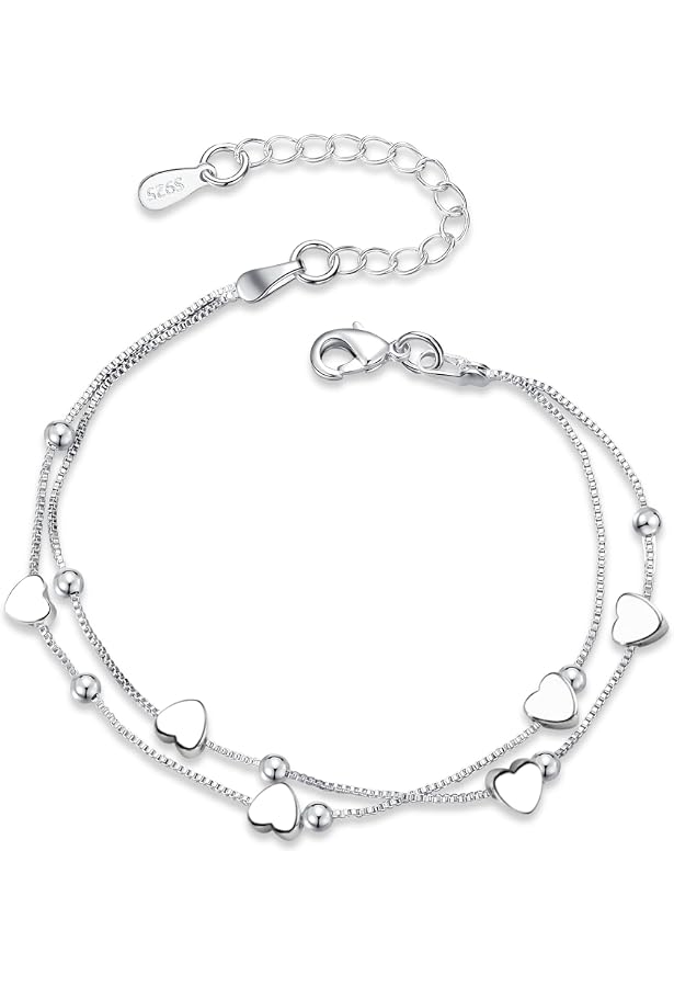 Damen Bead Anhänger Stern 925 Silber Charm Rhodiniert Für Armband | Materia Schmuck